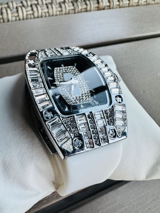 Ceas dama Richard Mille incrustat pietre semipretioase