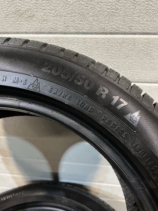 205 50 R 17 M+S Continental ContiSeal set 4 anvelope de iarna