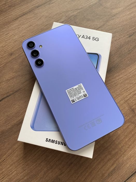 Samsung A34 5g 8/256gb в идеале!