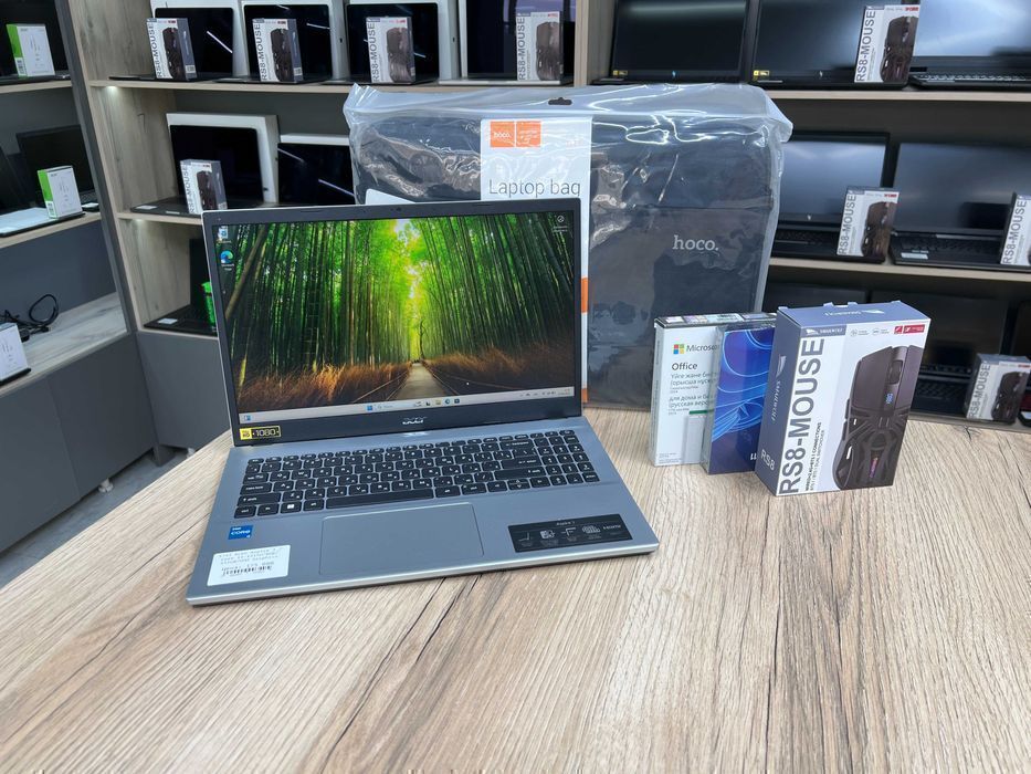 Acer Aspire 3 • Core i3-1215U • 8GB • 512GB SSD — надёжный ноутбук