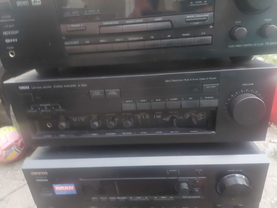amplificator sony pioneer 5x100w amplituner denon yamaha optic de la