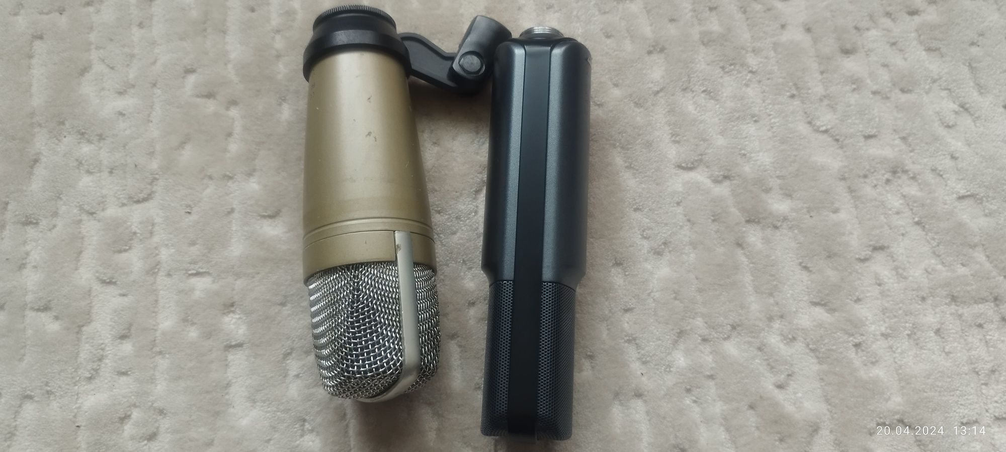2 microfoane de studio folosite