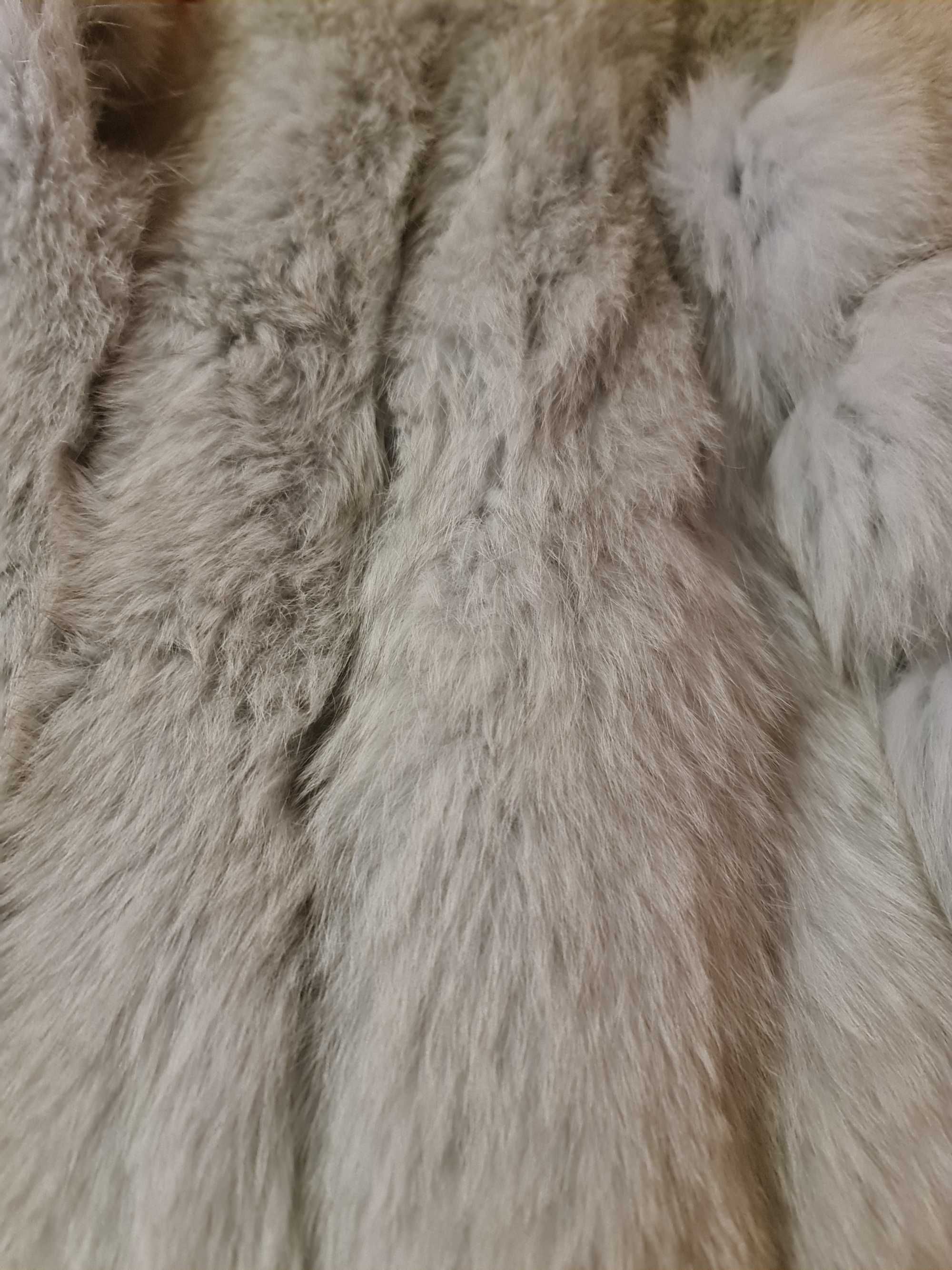 Палто естествен косъм лисица
