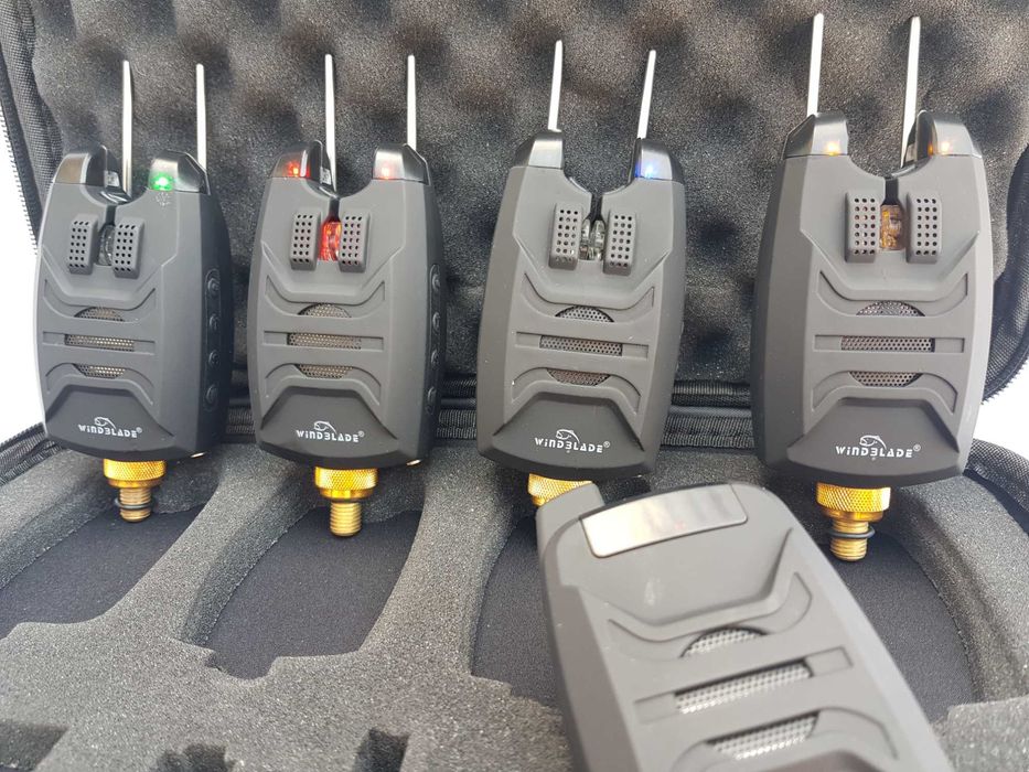 Set 4 Avertizori cu Statie Wind Blade si 4 Swinger cu led MKM3 M513