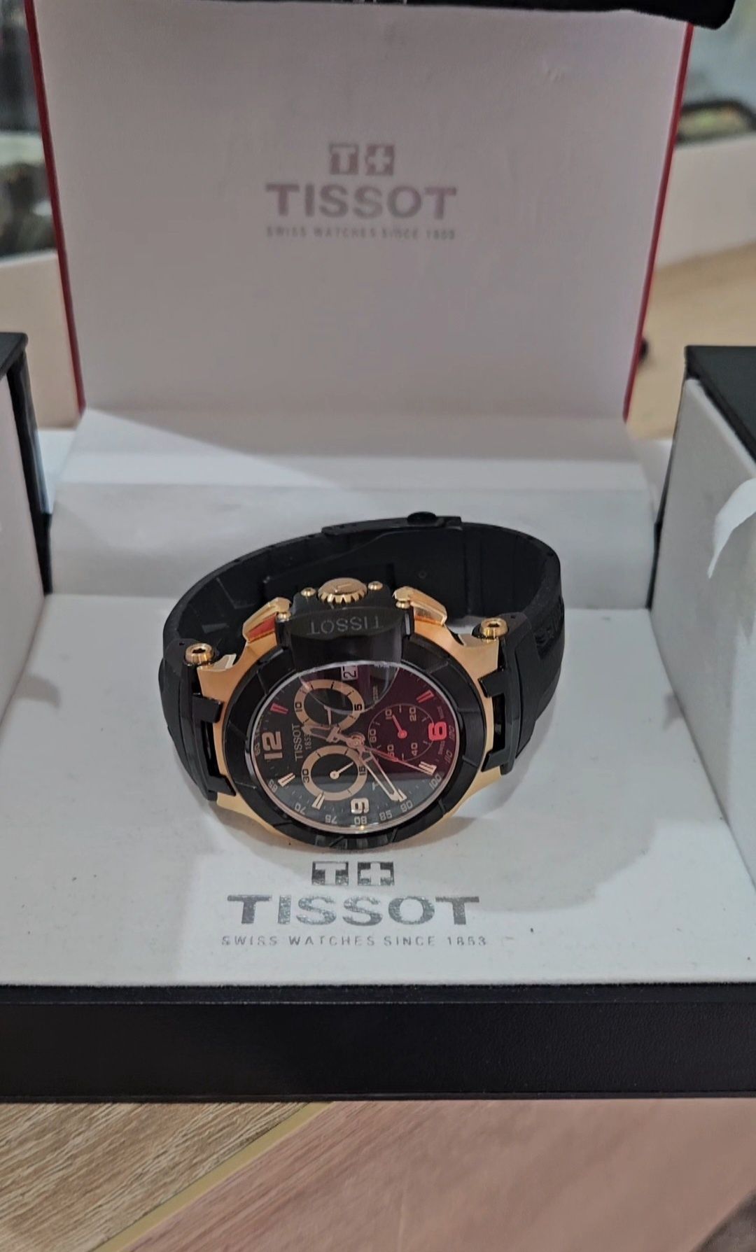 Ceas Bărbătesc Tissot T - Race Gold - arată și funcționează impecabil