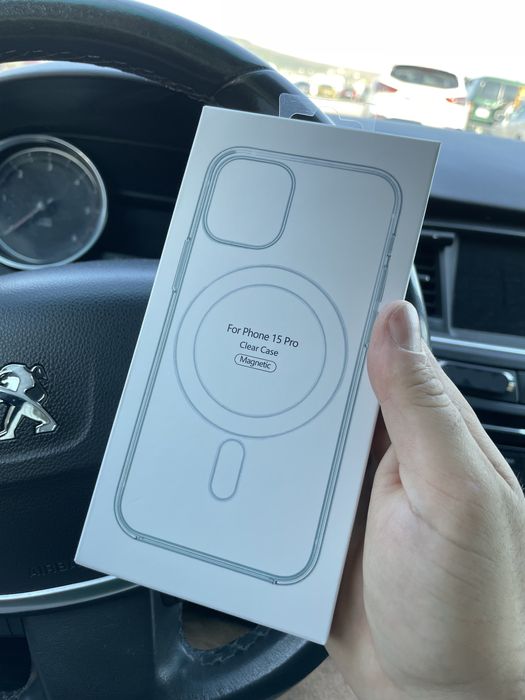Husa MagSafe ClearCase iPhone 15/15 Pro/ 15 Pro Max/15 Plus
