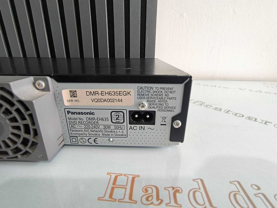 DVD Recorder Panasonic DMR-EH635 - Funcțional, Testat