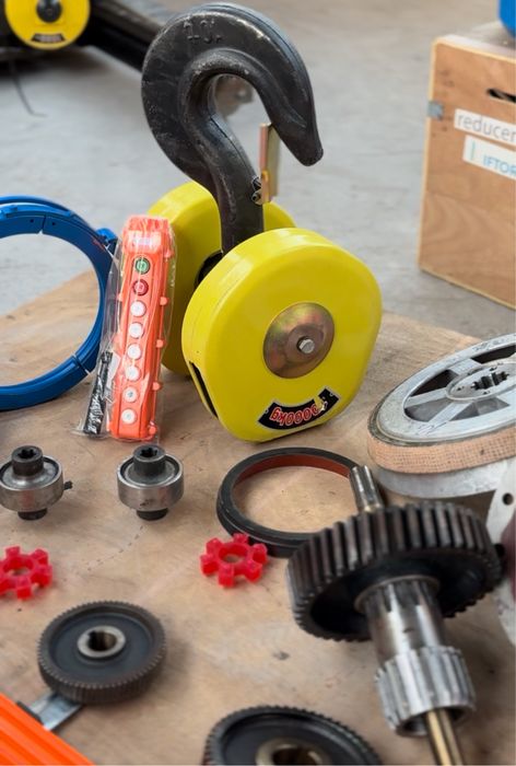 Комплектующие и запчасти для электрических канатных талей CD TOR Qazar