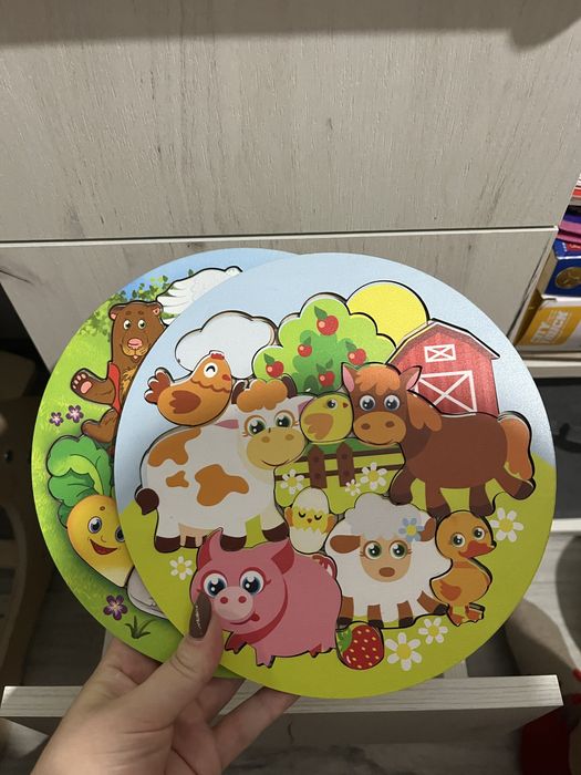 Пазлы лото развивашки