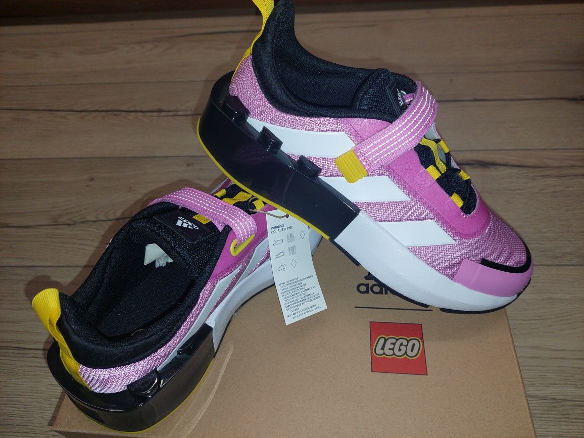 Нови маратонки Adidas Lego Tech Rnr Ch99 - Pink/Blck/Whi