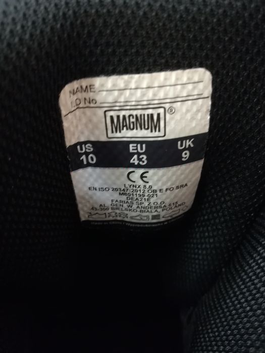 Кубинки от естествена кожа  MAGNUM