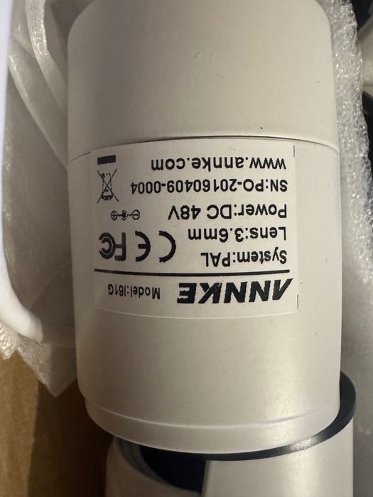 Продавам 6 броя IP камери Annke. Към тях подарявам и 2 кабела 15метра!
