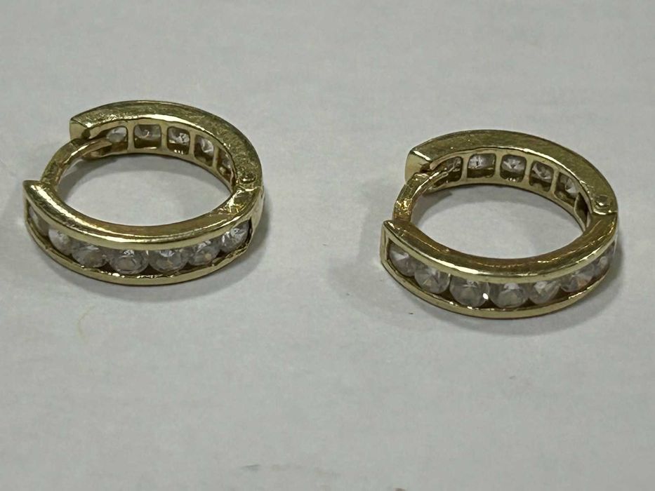 Детски Златни обеци 14 К 585 / 2,06гр.