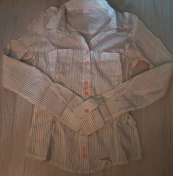 Camasa cu dungi multicolor