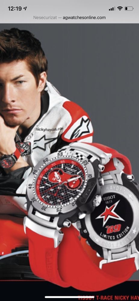 Tissot Nicky Hayden Editie Limitata