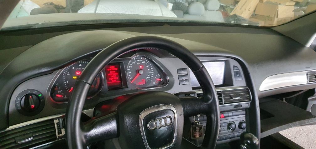 Planșă bord/Ceasuri/Airbag-uri/Consolă centrală/Navigație Audi A6 C6