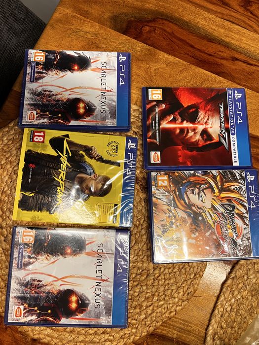 Колекция от игри - PS4 PS5 Tekken Cyberpunk, Scarlet nexus, dragon bal