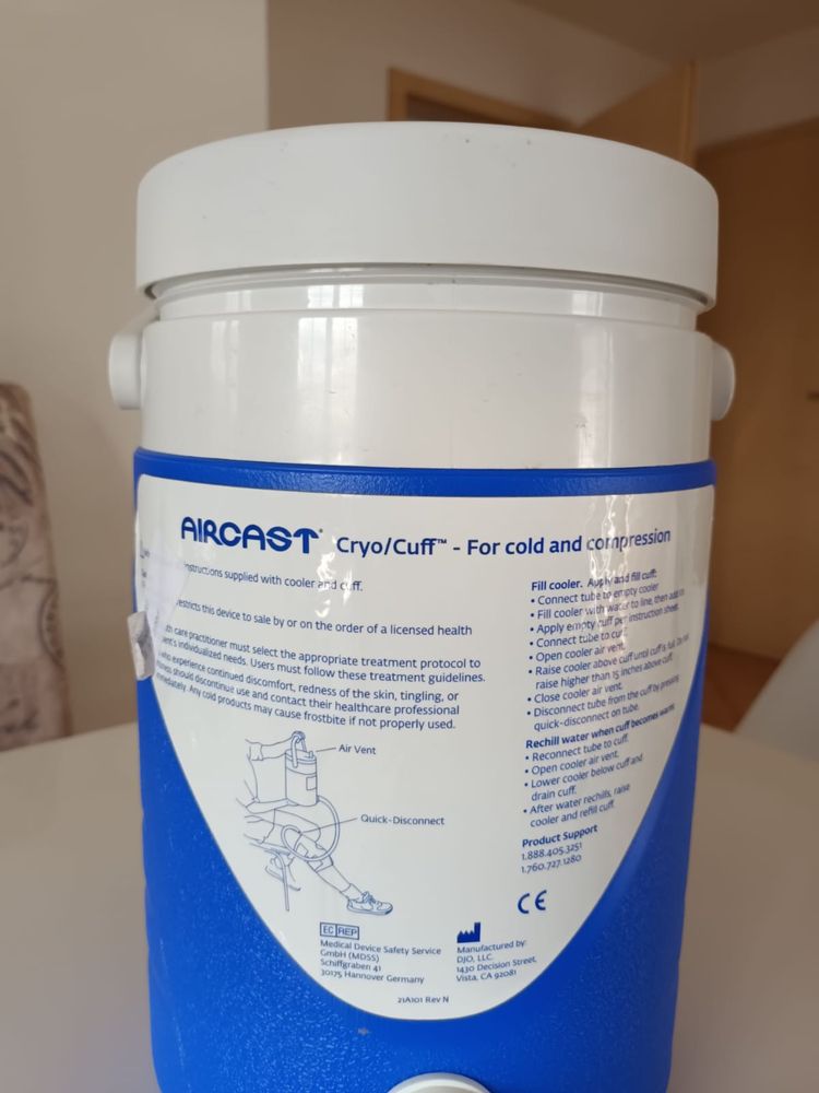 Aparat Crioterapie marca AirCast & Cryocuff - posibilitate chirie