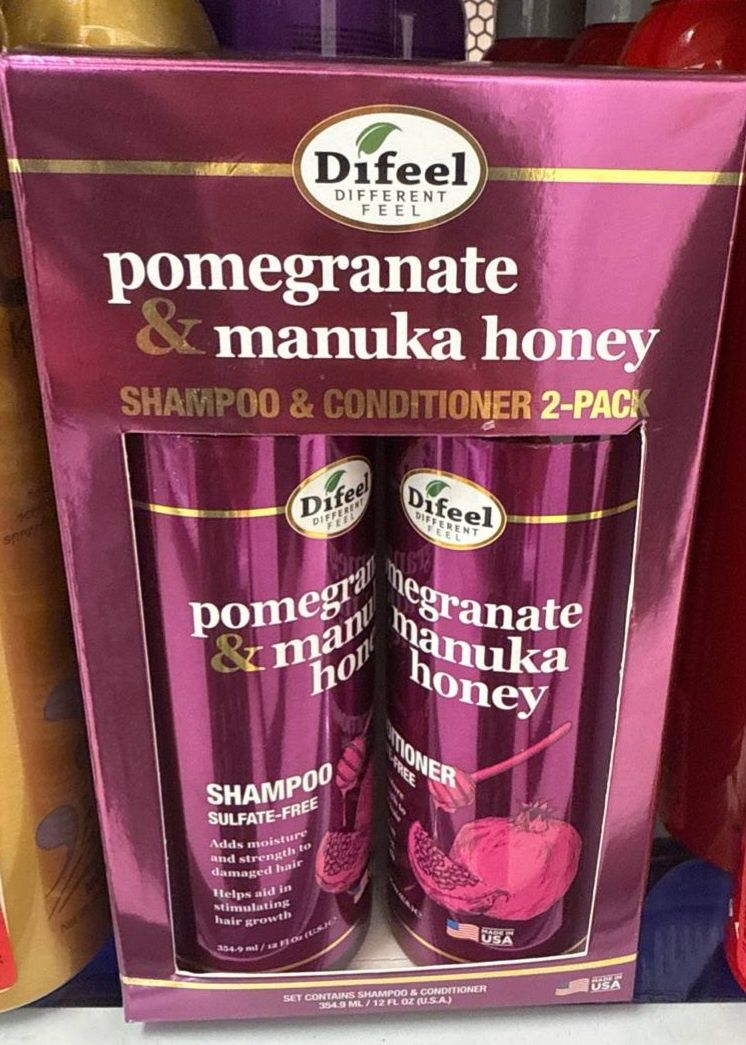 Difeel Pomegranate & Manuka Honey

Шампунь и кондиционер
Шампунь и кон