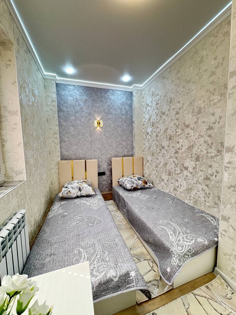 #БАЛКОН 2×6, (60м²)  Чиланзар 8, 2 хона, 7 этаж, 9 этажный Дом.