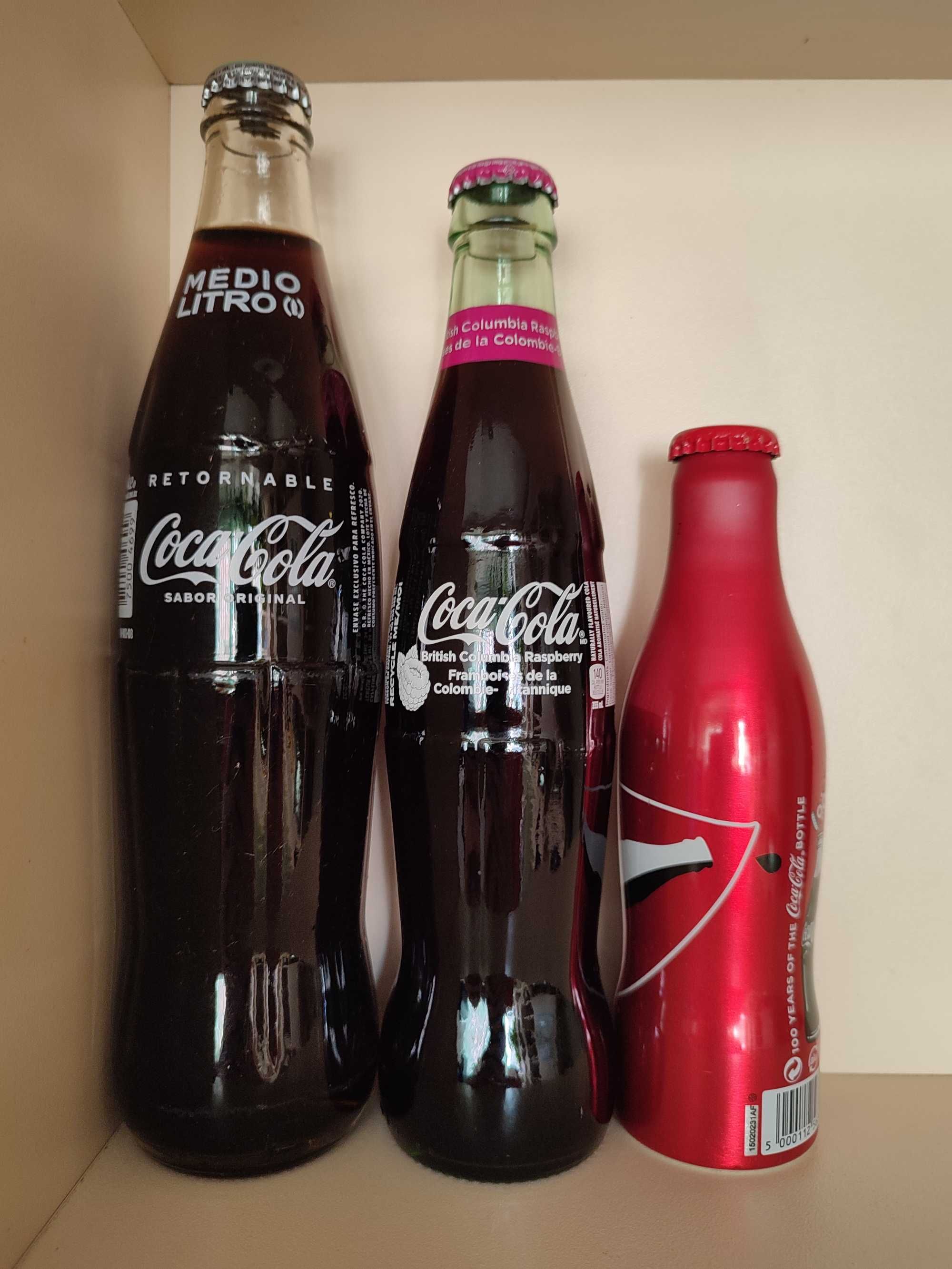 Пълни, неотваряни бутилки Кока-Кола, внос