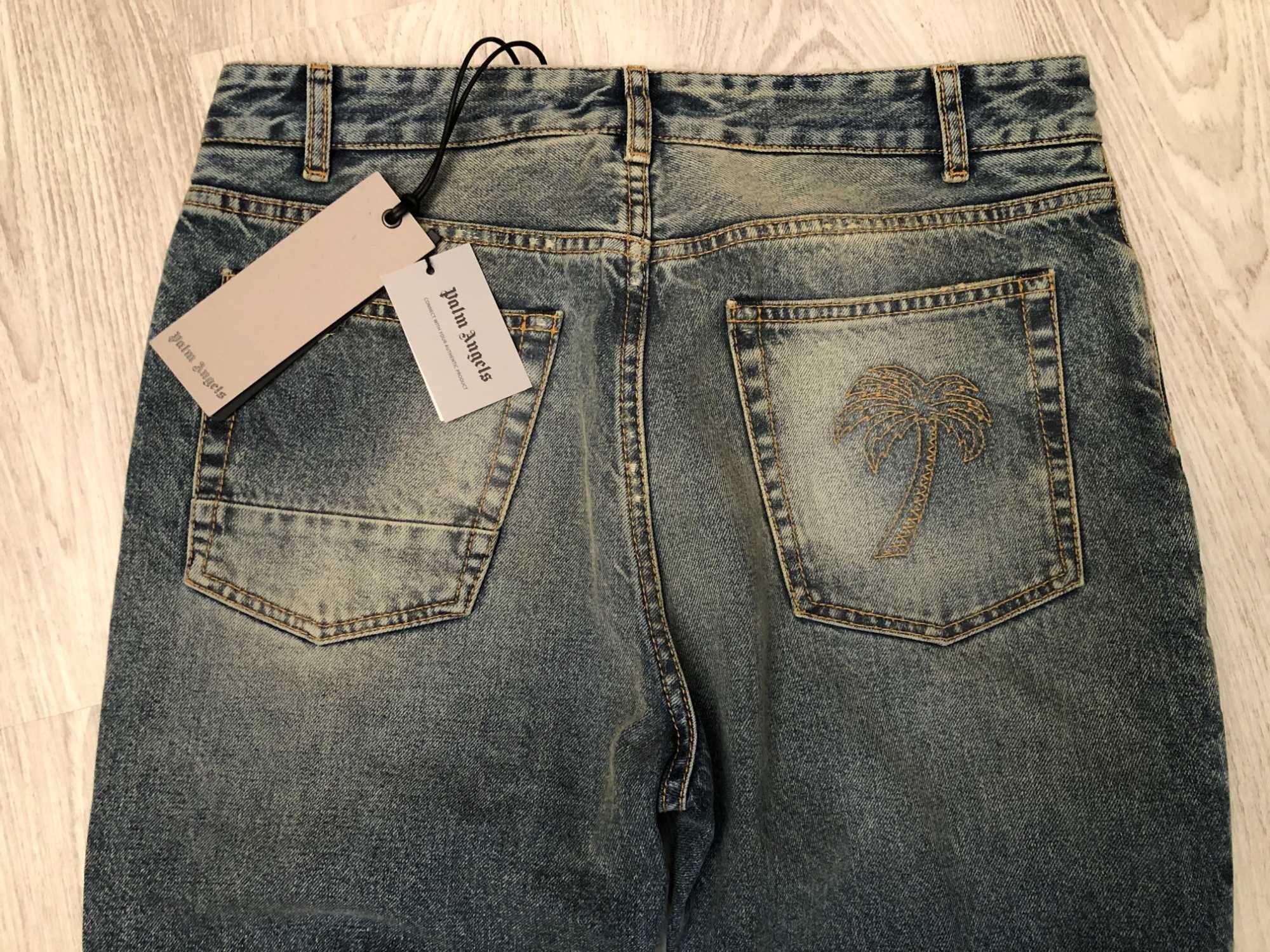 Palm Angels blugi 33 sau L, originalI, retail 595 euro