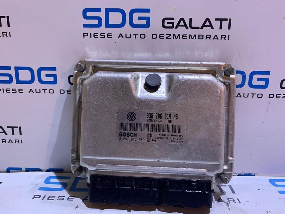 ECU / Calculator Motor 1.9TDI BSW 77KW 105CP Skoda Fabia 2 2007 - 2014 Cod Piesa : 038 906 019 NS / 038906019NS / 0281013082