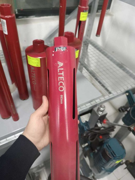 Алмазные коронки Olmos koronkalar ALTECO