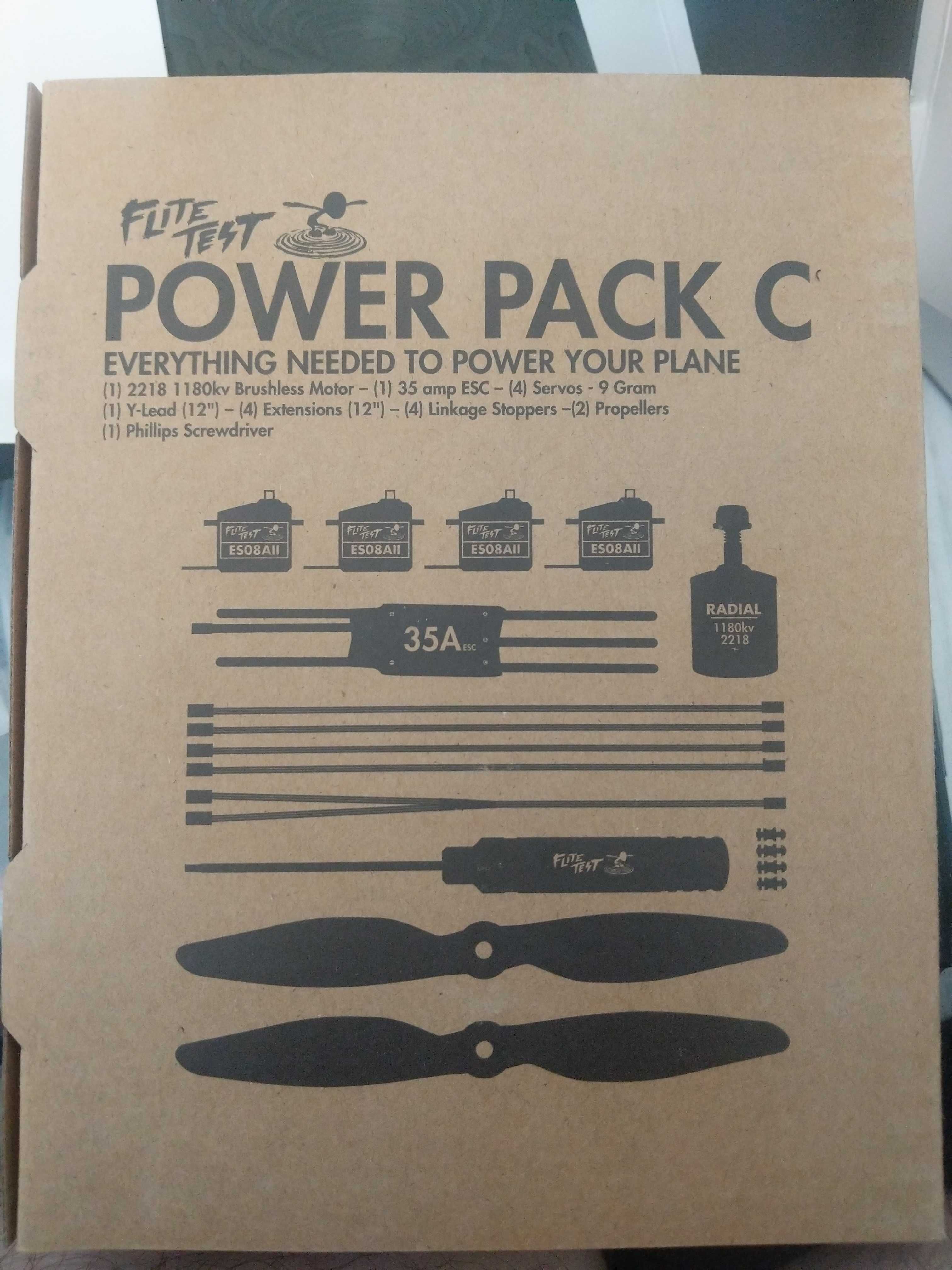 Flite Test Power Pack C „Radial Edition”