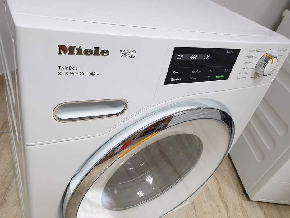 Miele 9кг 1600rpm Wi-Fi TwinDos Пералня Миеле 12м Гаранция