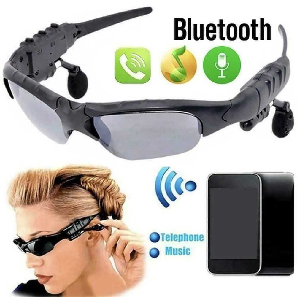 Смарт слънчеви очила, Bluetooth 4.0, 48 гр, 15 ч разговори, Черни