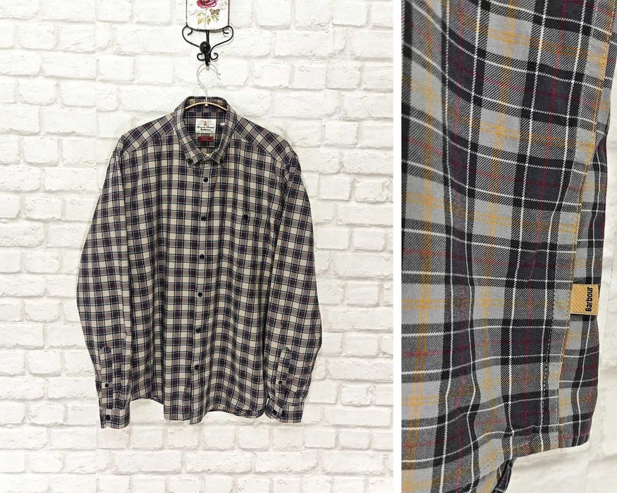 Barbour Slim fit  Оригинална мъжка риза размер L