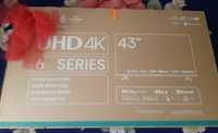 Продам новый Smart телевизор Hisense43A6K