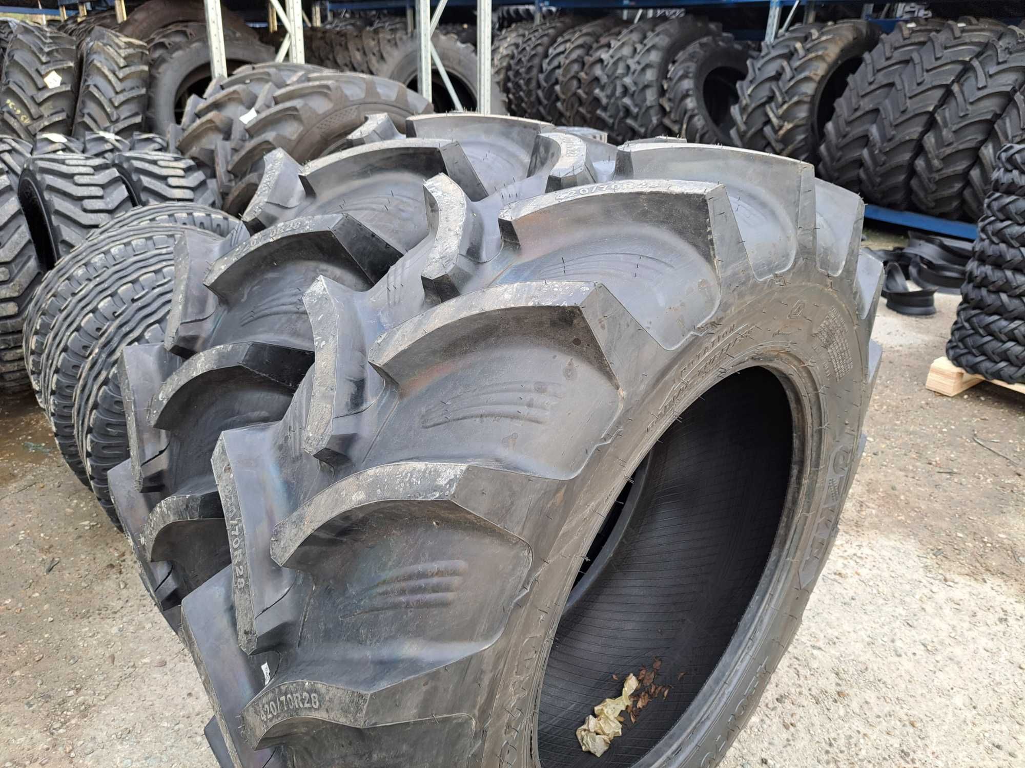 Anvelope radiale 420/70R28 OZKA cauciucuri noi pentru TRACTOR