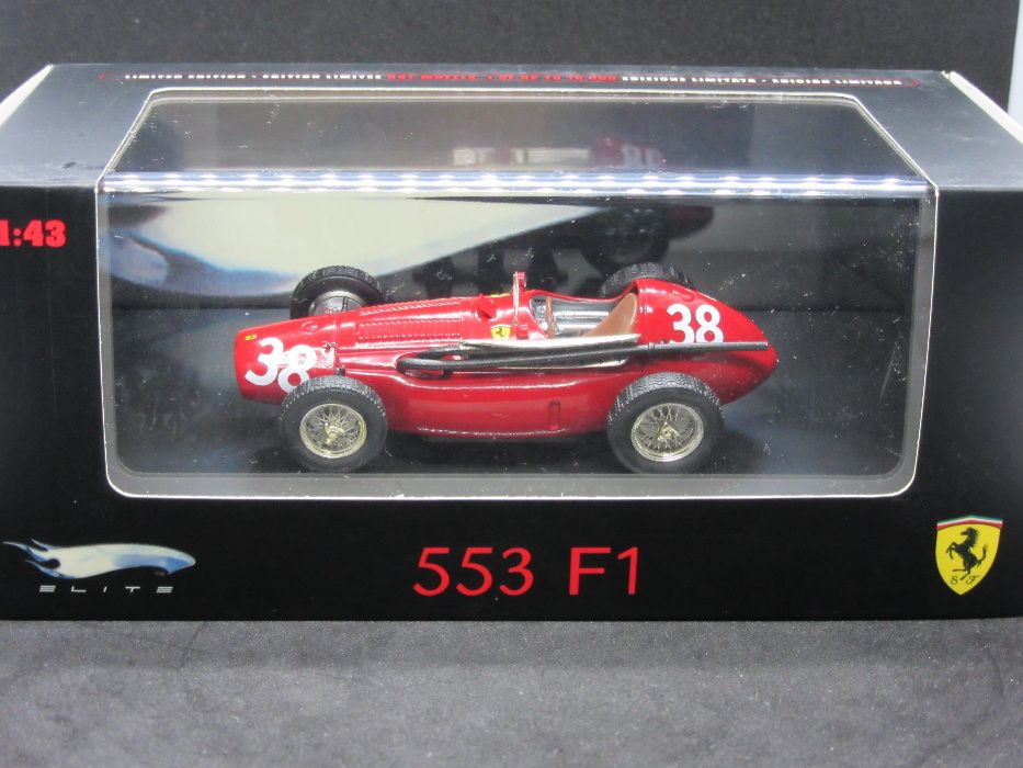 Macheta Ferrari 553 F1 Hotwheels Elite 1:43