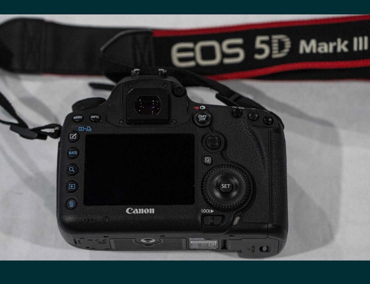 Canon 5D Mark III + 16–35mm f/4L IS+ 50mm f/1.4 – kit complet