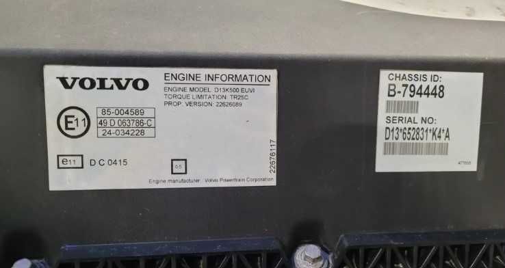 Motor complet D13K500 Volvo FH 4 - Piese de motor Volvo