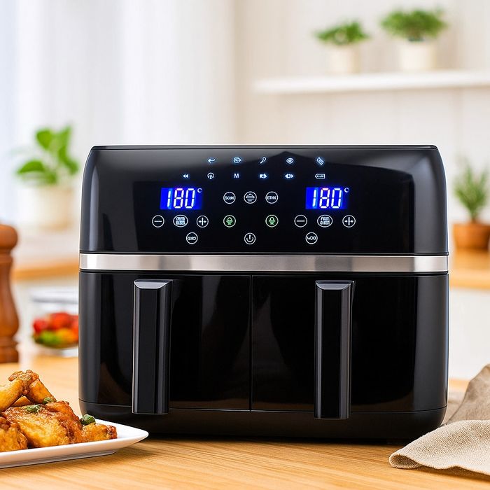 Двоен Air fryer T&G BEST COOKING 32847A0 - отделни LED дисплеи за всяк