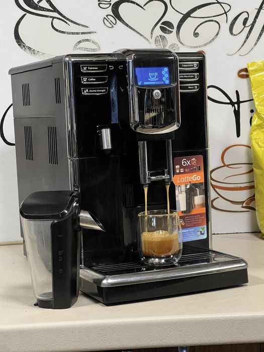 Кафемашина кафе автомат Philips Saeco ıncanto Latte go с гаранция