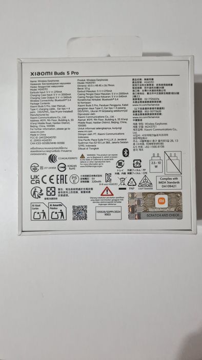 Căști Xiaomi buds 5 pro