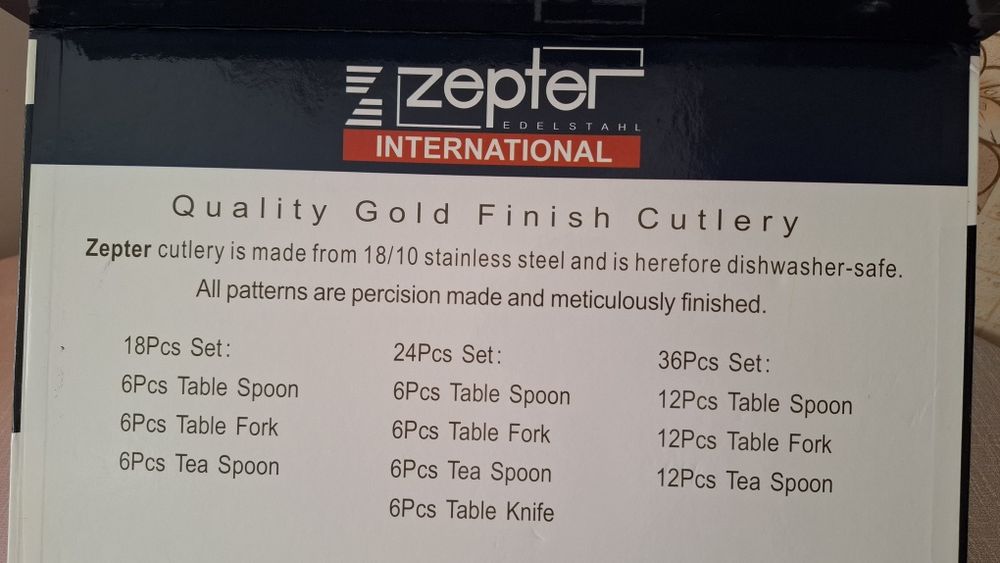 Столовый набор Zepter