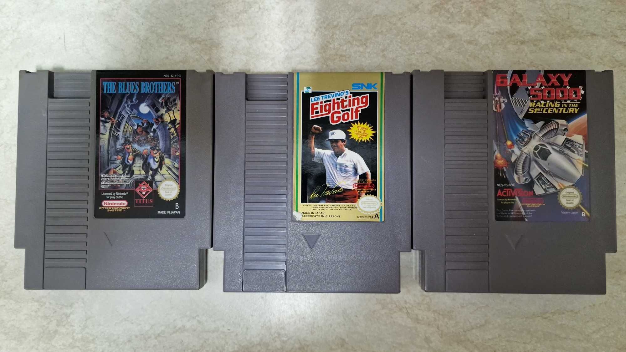 Jocuri nintendo NES / Galaxy 5000, The Blue Brothers, PAL A si B