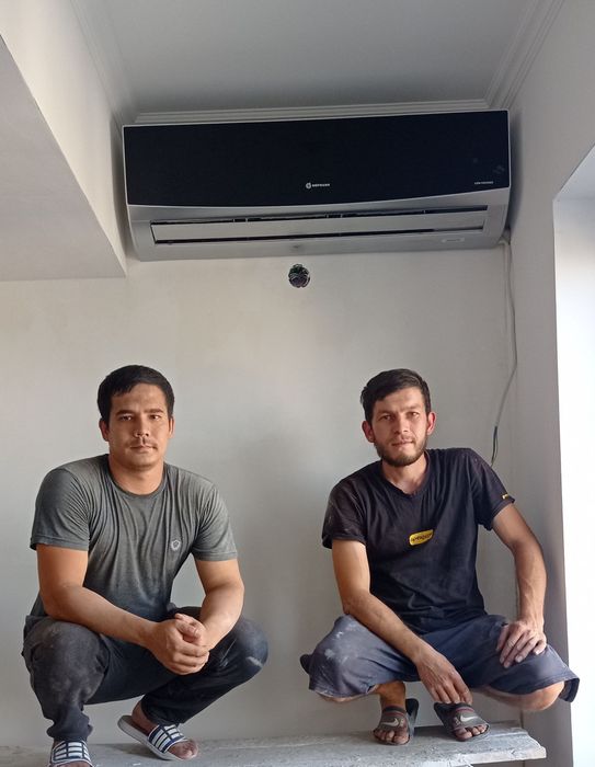 Kandisaner O'rnatish.Установка Кондиционеров