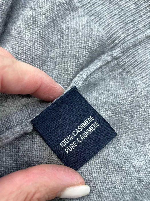 FIORETTA размер L мъжки кашмирен пуловер 100% КАШМИР сив