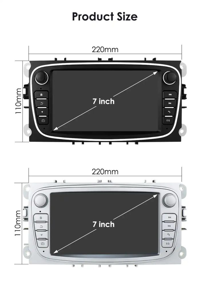 Navigatie android Ford Focus S-Max Mondeo Galaxy C-Max Kuga CarPlay