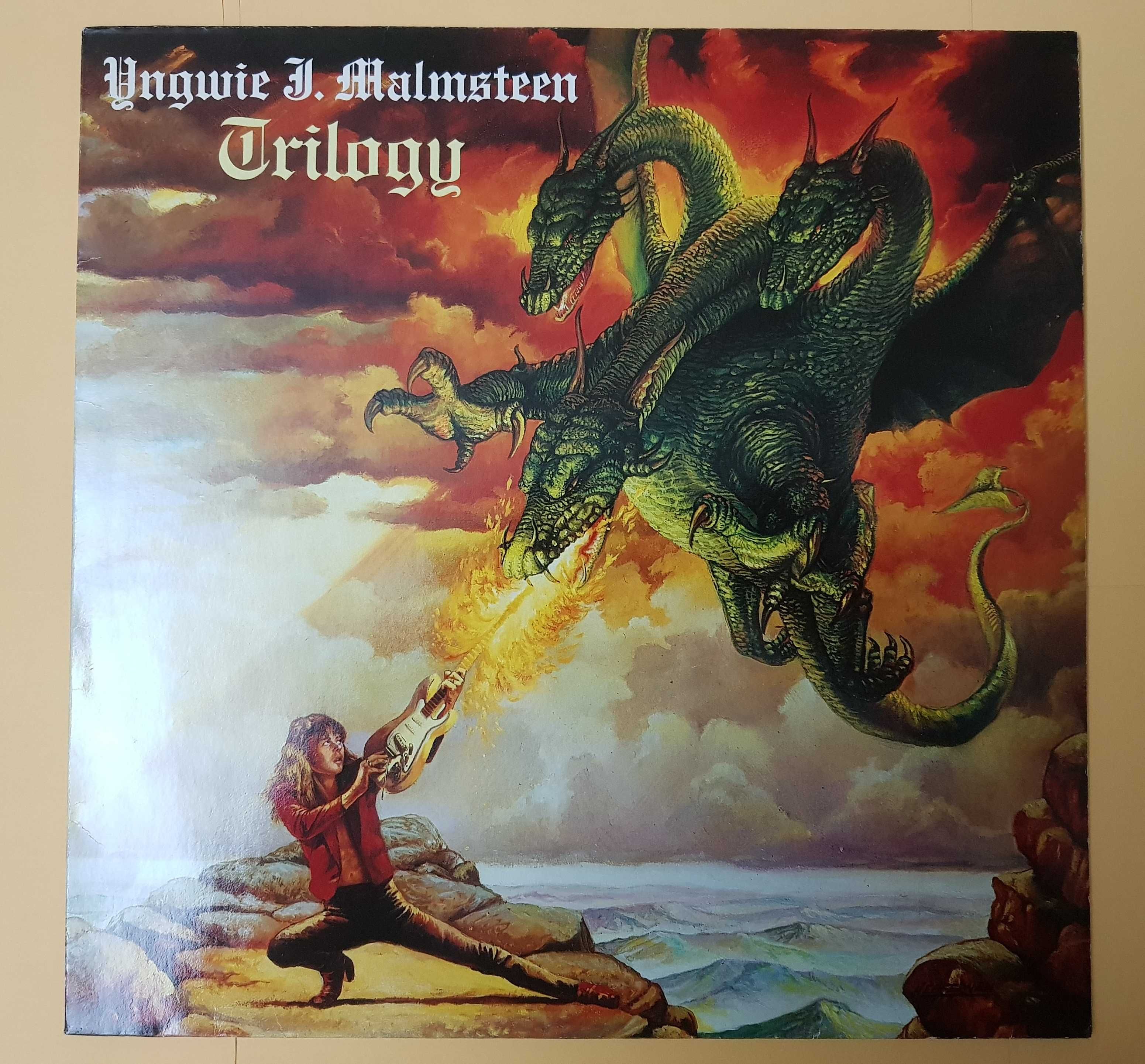 Виниловая пластинка Yngwie Malmsteen – Trilogy (Германия, 1986)