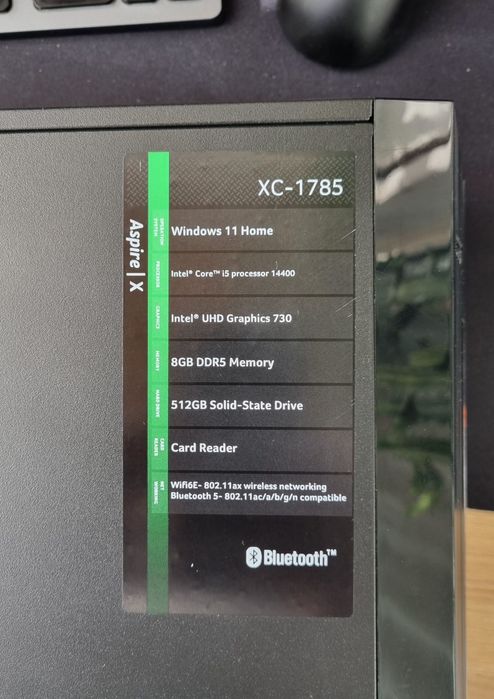 Pc Acer XC-1785 ddr5 5600
