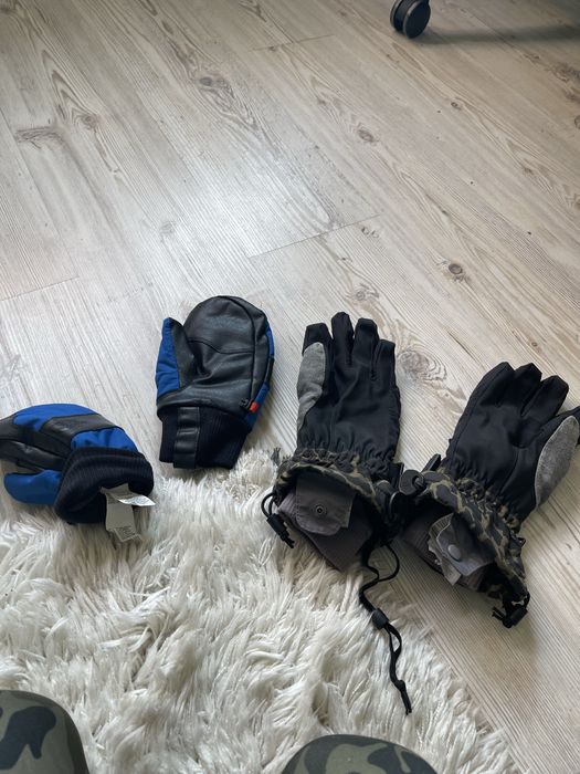 The North Face и Burton— 2 броя Детски ски ръкавици