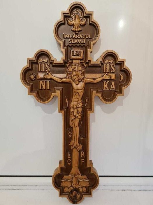 Cruce Lemn Masiv Relief 3 D