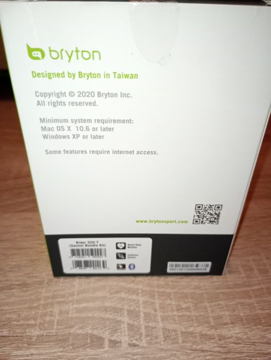 Bryton Rider 320 T SET complet (cu senzor cadență+centură puls (HRM)